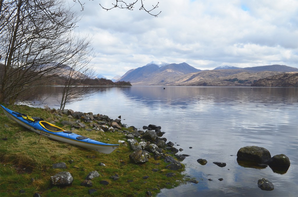 Kayaking on Loch Etive